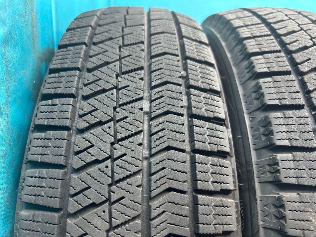 ⑤2021年製155/65R14 中古スタッドレスタイヤ4本セット