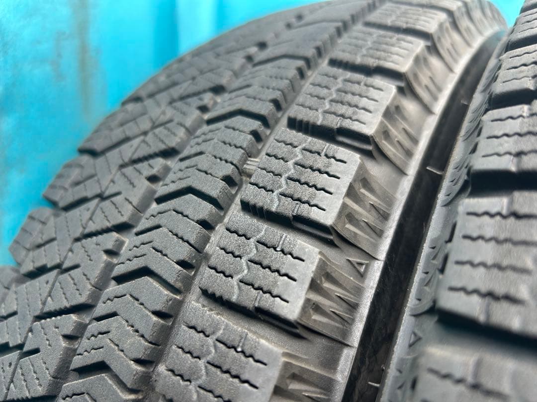 ⑤2021年製155/65R14 中古スタッドレスタイヤ4本セット