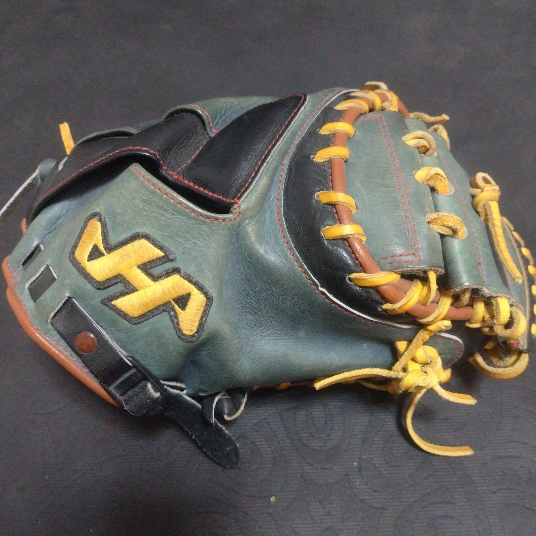 キャッチャーミット 軟式 捕手用 ハタケヤマ TH-DB29NB