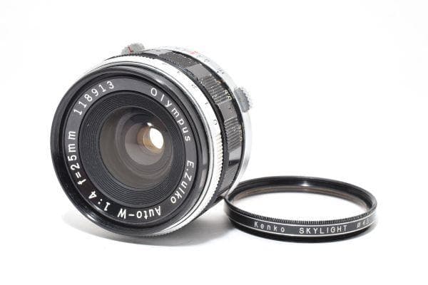 フィルムカメラ OLYMPUS E,Zuiko Auto-W 25mm F4 #406-1