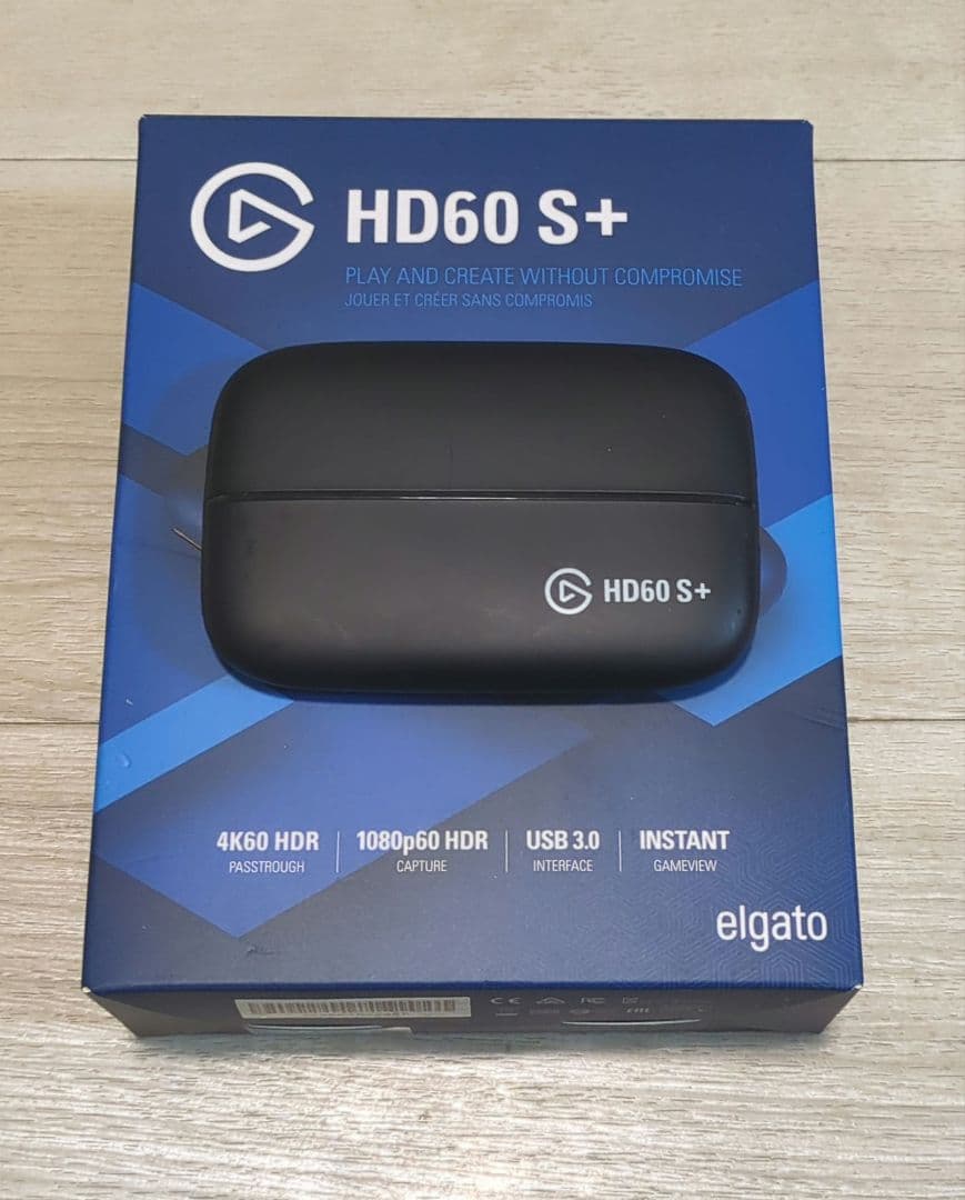 Elgato HD60S+ ビデオキャプチャー
