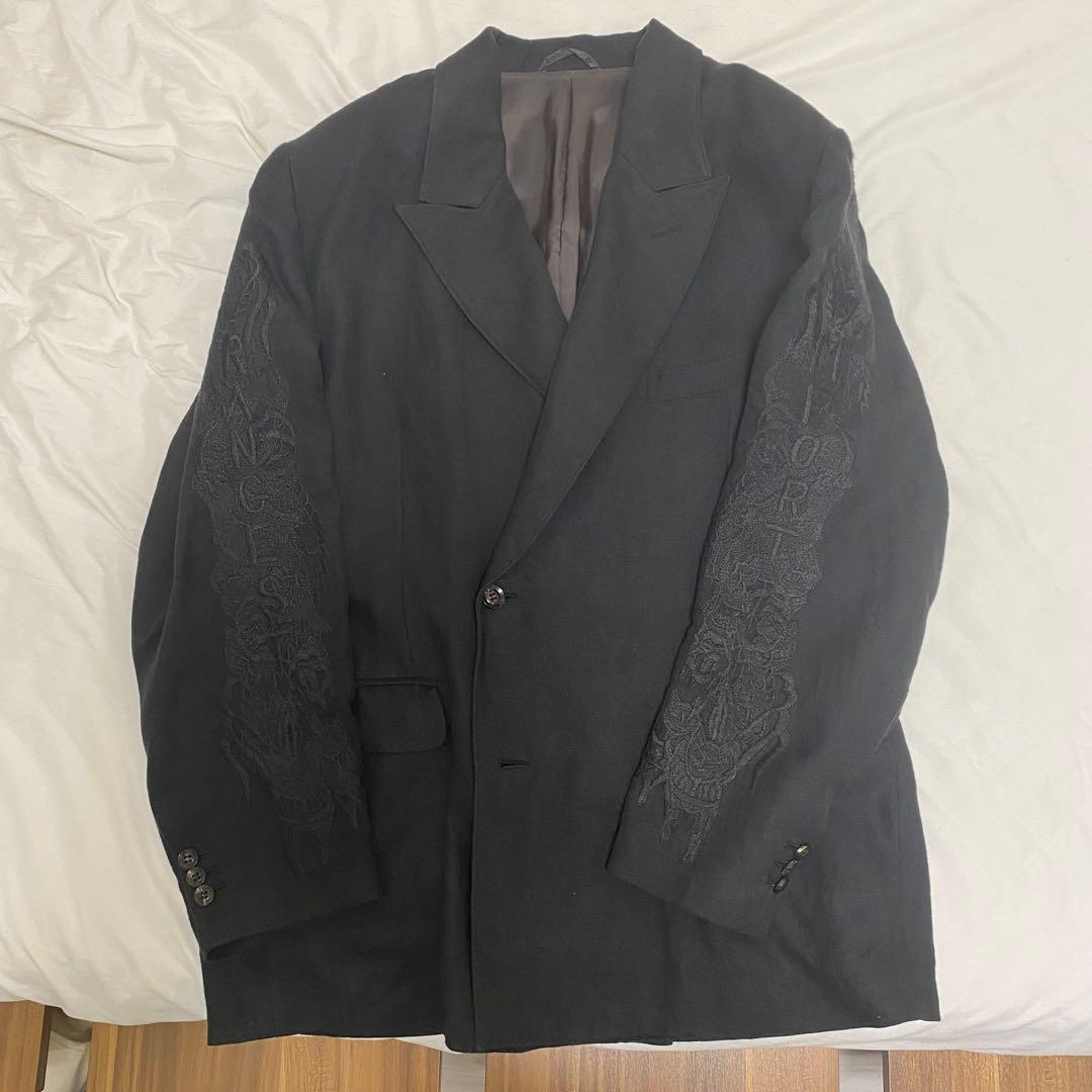 20ss doublet ダブルジャケット カオス刺繍