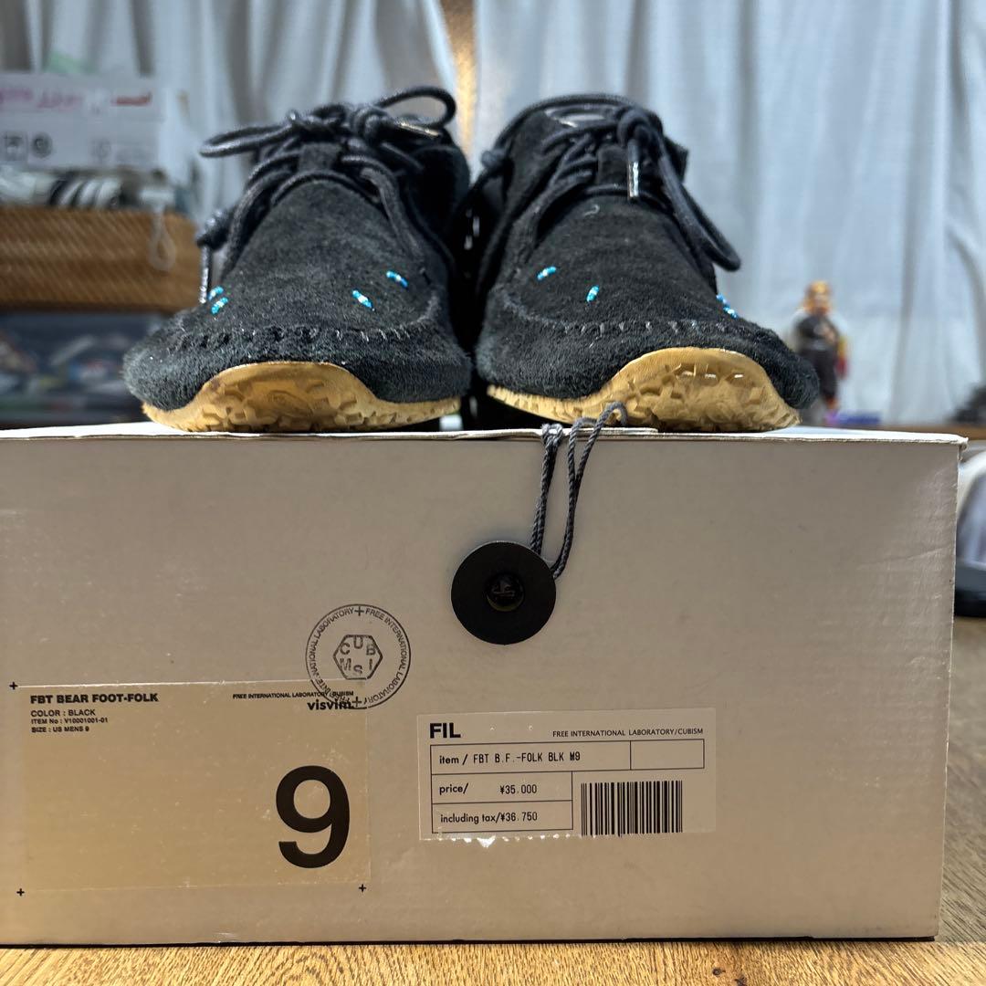 靴 visvim FBT BEAR FOOT-FOLK M9