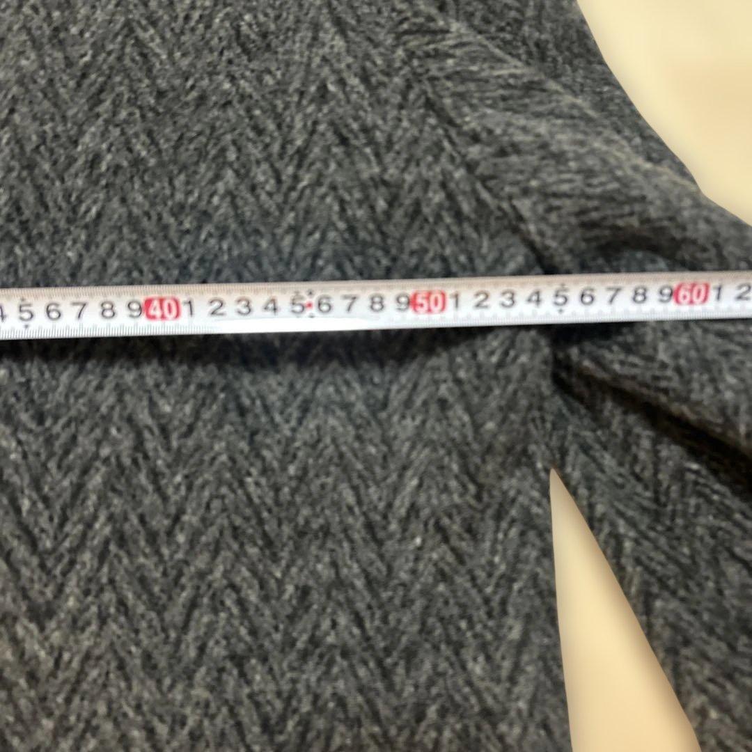 80s コムデギャルソン オム テーラードジャケット　グレー　ヘリンボーン