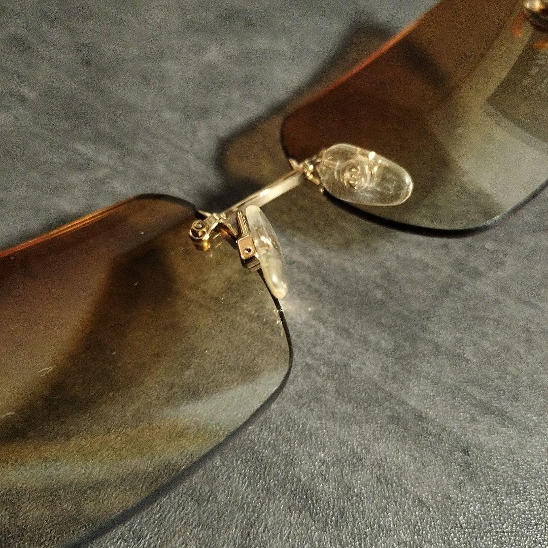 CHANEL ココマーク サングラス 希少 リムレス