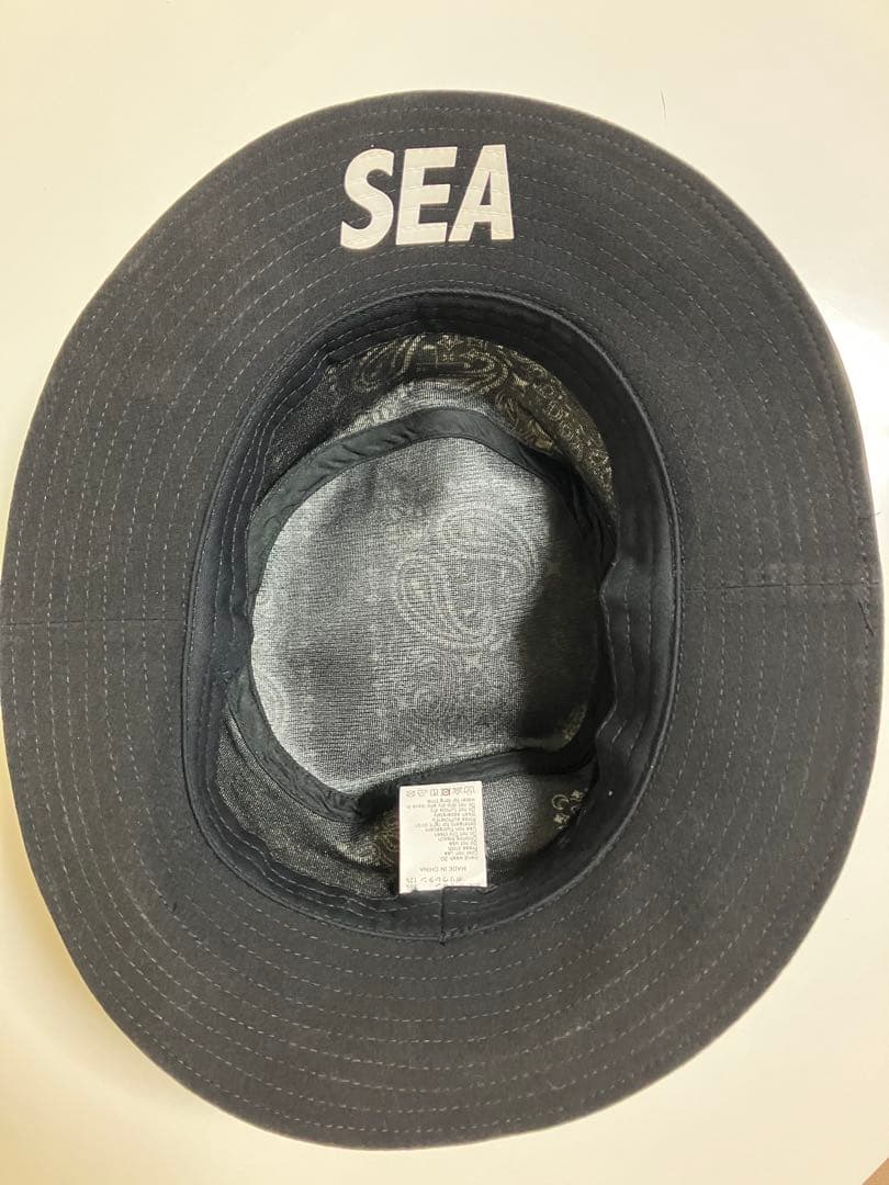 FR2 GOLF×wind and sea ゴルフ ペイズリー柄バケットハット