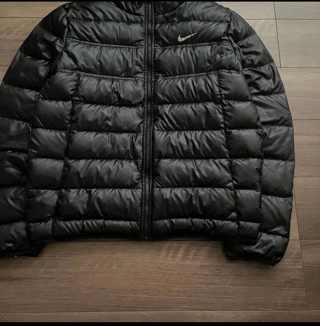 ジャケット・アウター 00s old nike down parka black archive