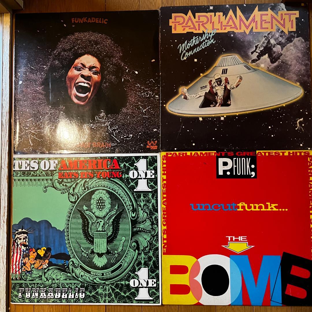 4枚セット Parliament/Funkadelic レコード