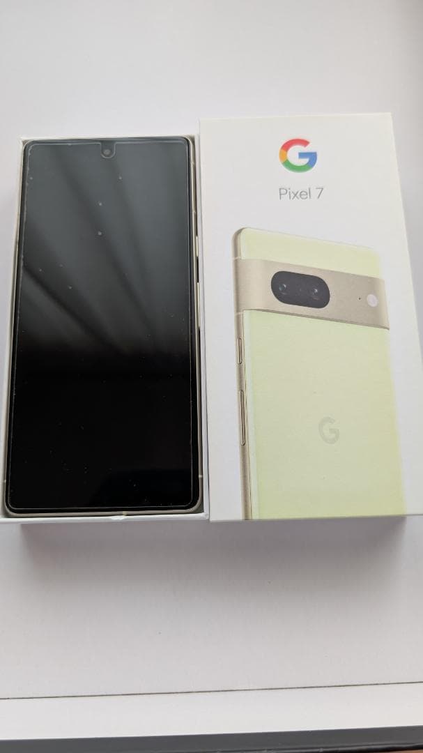 【電池交換済】Google Pixel 7 レモングラス