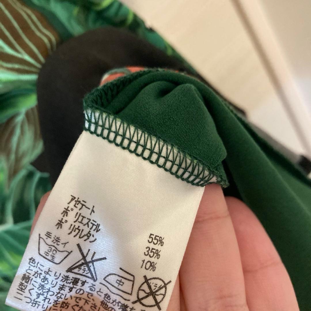 トクコプルミエヴォル　ボタニカル柄チュニック