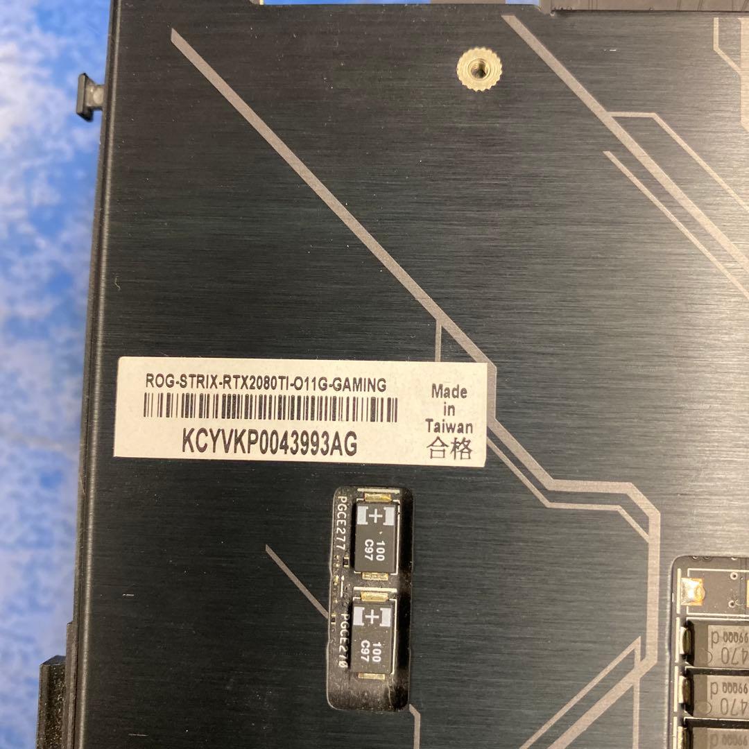 ★送料込み♥︎ASUS GeForce RTX 2080Ti 11GB中古品