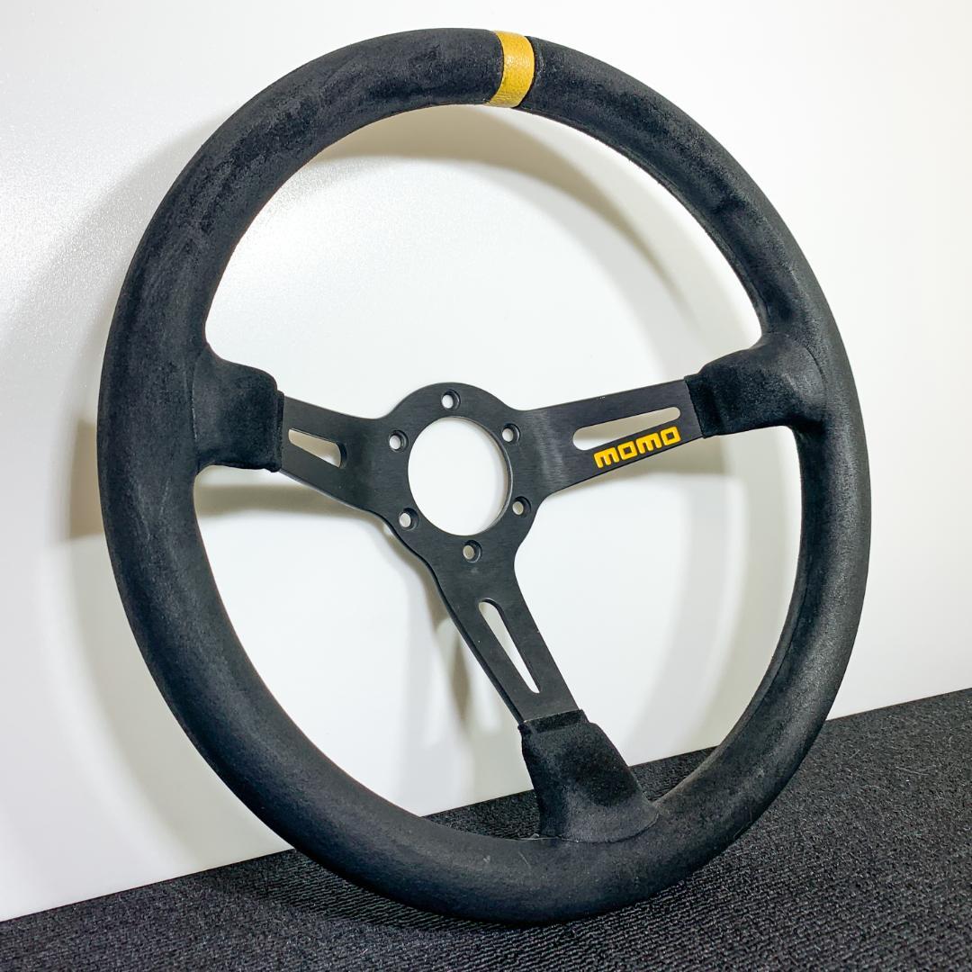 モモ モデル08 ディープコーン 35パイ ブラックスエード 本物 希少