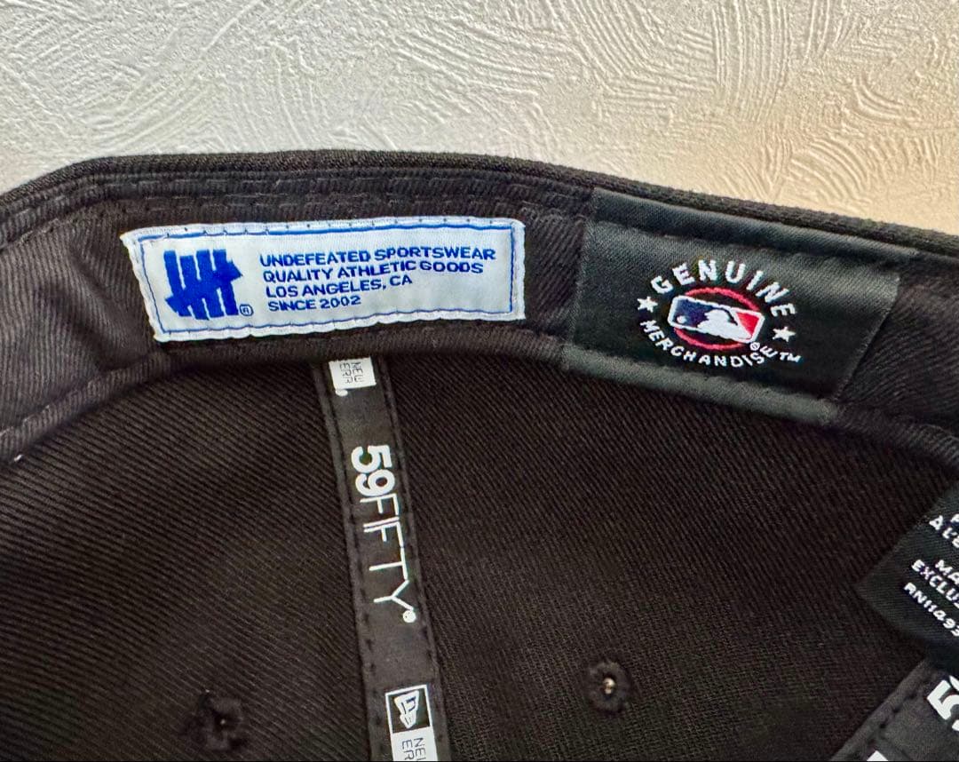 【新品】UNDEFEATEDxニューエラxドジャース　59FIFTY 7 1/2