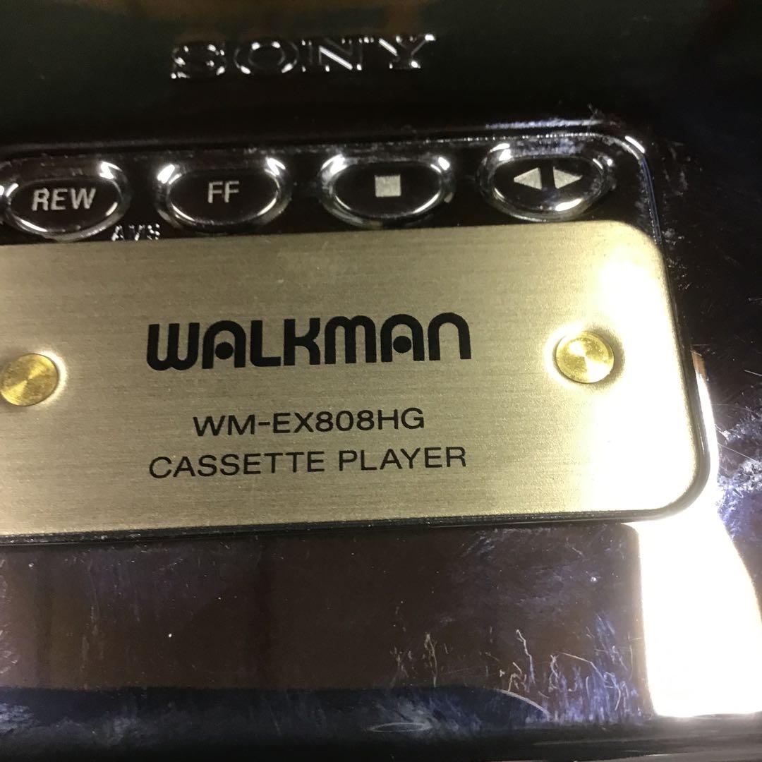 SONY ウォークマン　WM-EX808HG カセットプレーヤー　ジャンク