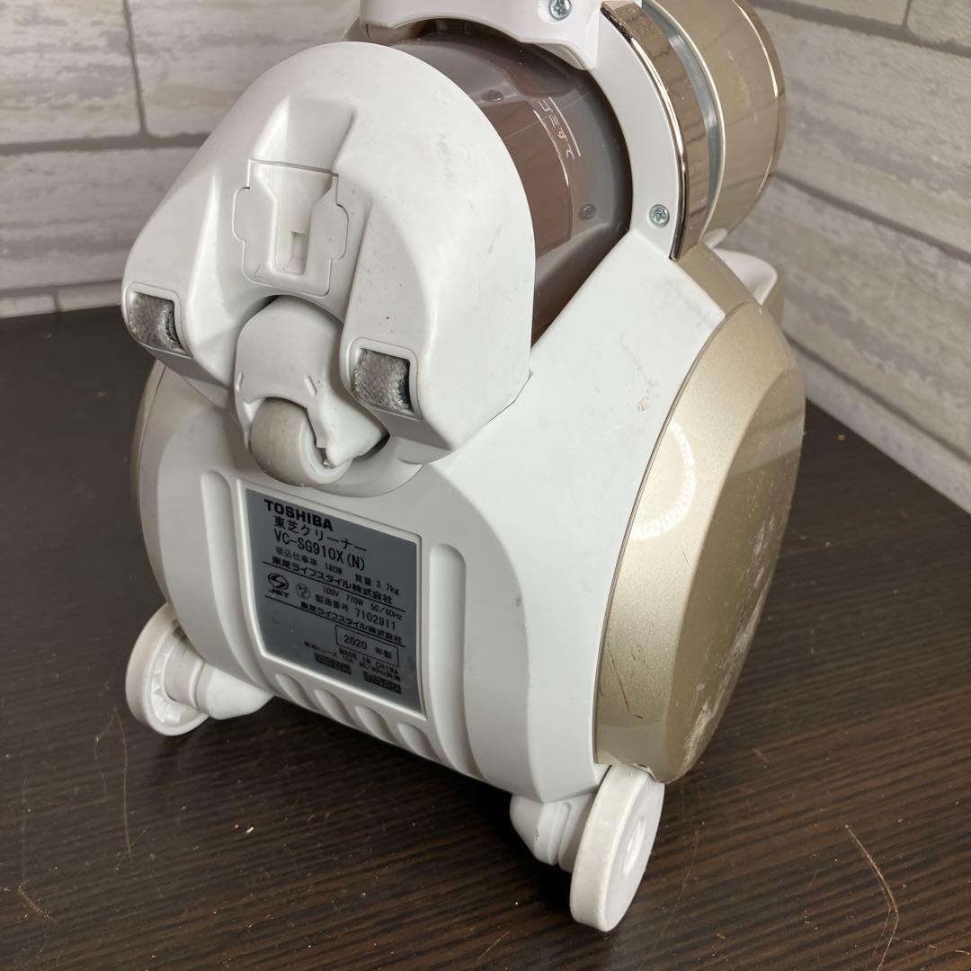 東芝 サイクロン掃除機 トルネオV VC-SG910X2020年製