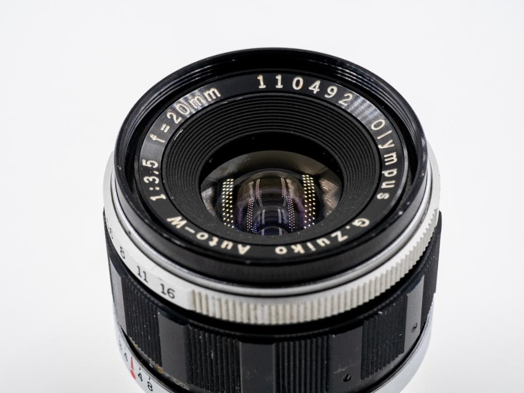 レンズ(単焦点) OLYMPUS G.Zuiko Auto-W 20mm f/3.5