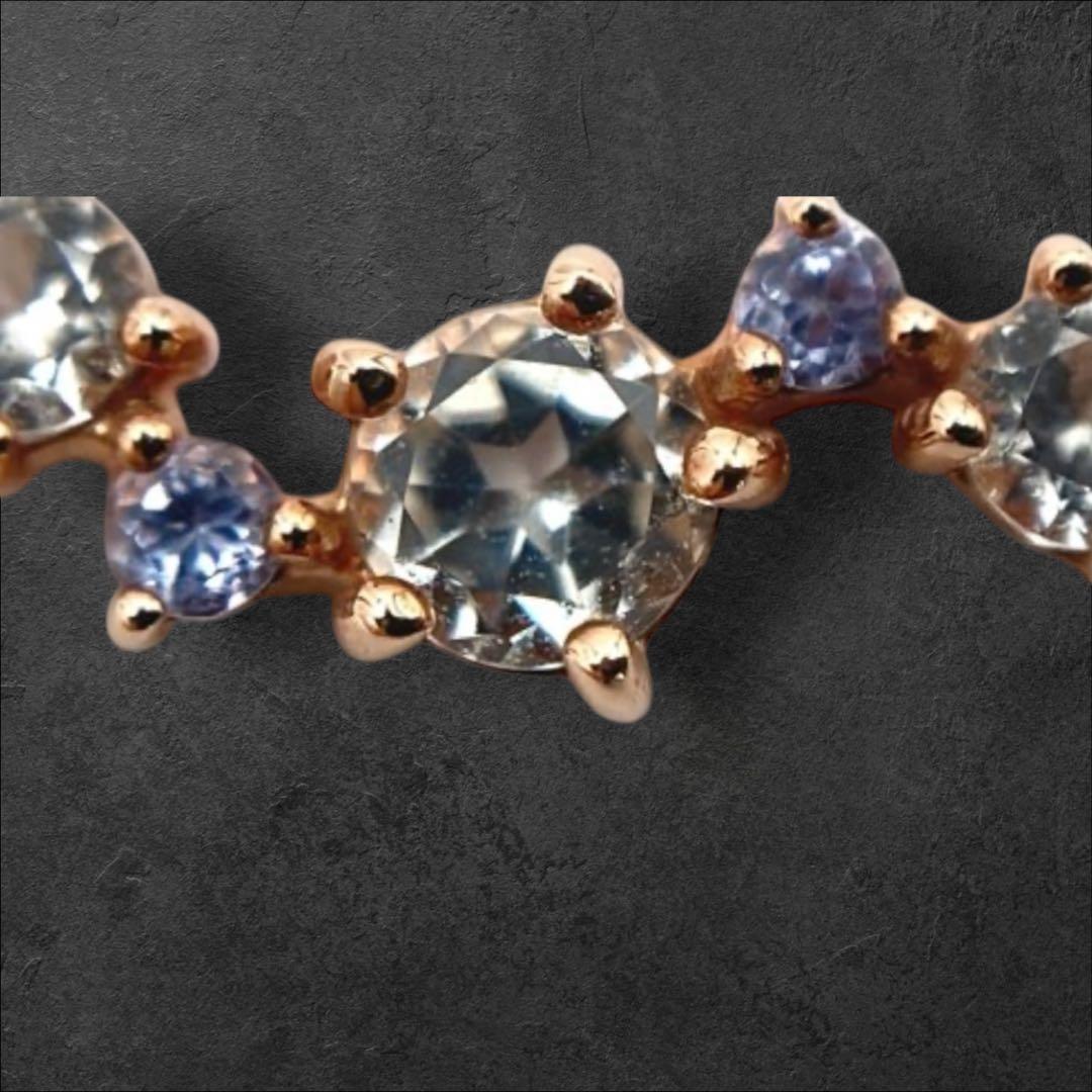 4℃ K10 ネックレス　ジュエリーケース、ギャランティカード　付き