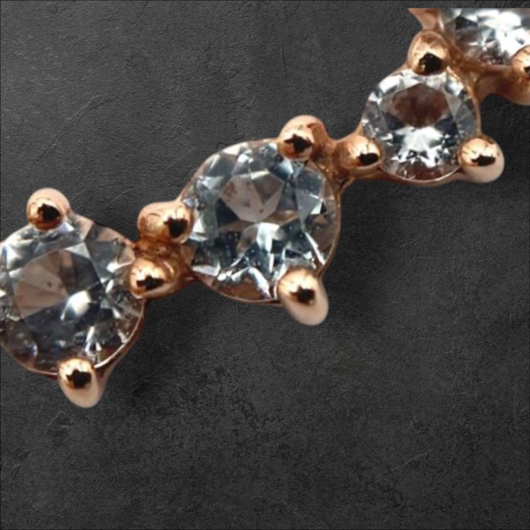 4℃ K10 ネックレス　ジュエリーケース、ギャランティカード　付き