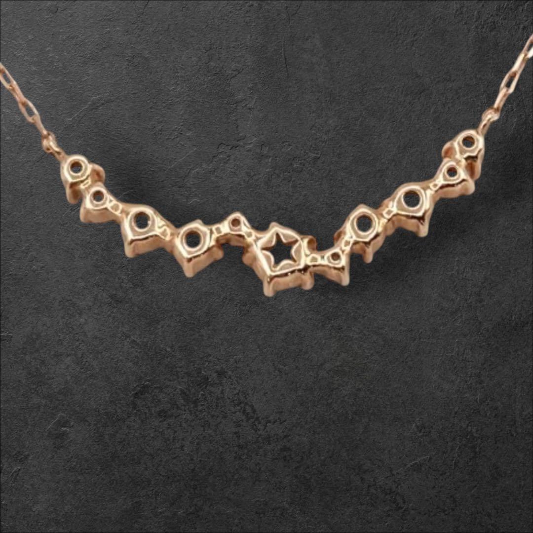 4℃ K10 ネックレス　ジュエリーケース、ギャランティカード　付き