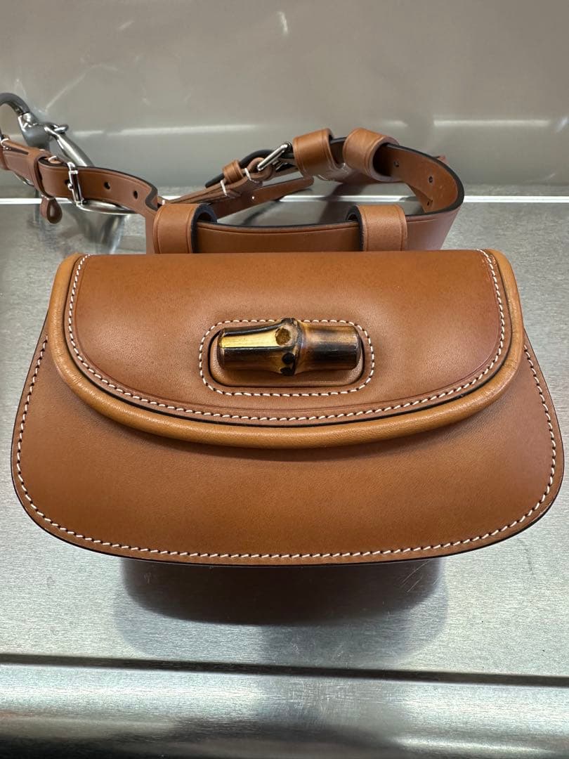 値下げ中！◆グッチ GUCCI◆ バンブー 1947 ミニ ベルトバッグ