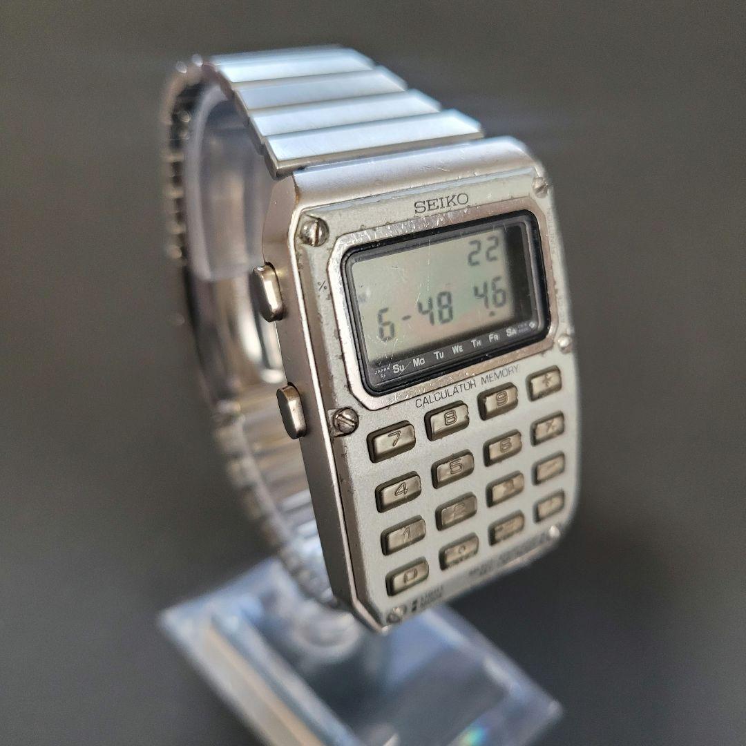 専用 SEIKO 0515カリキュレーター腕時計 データバンク
