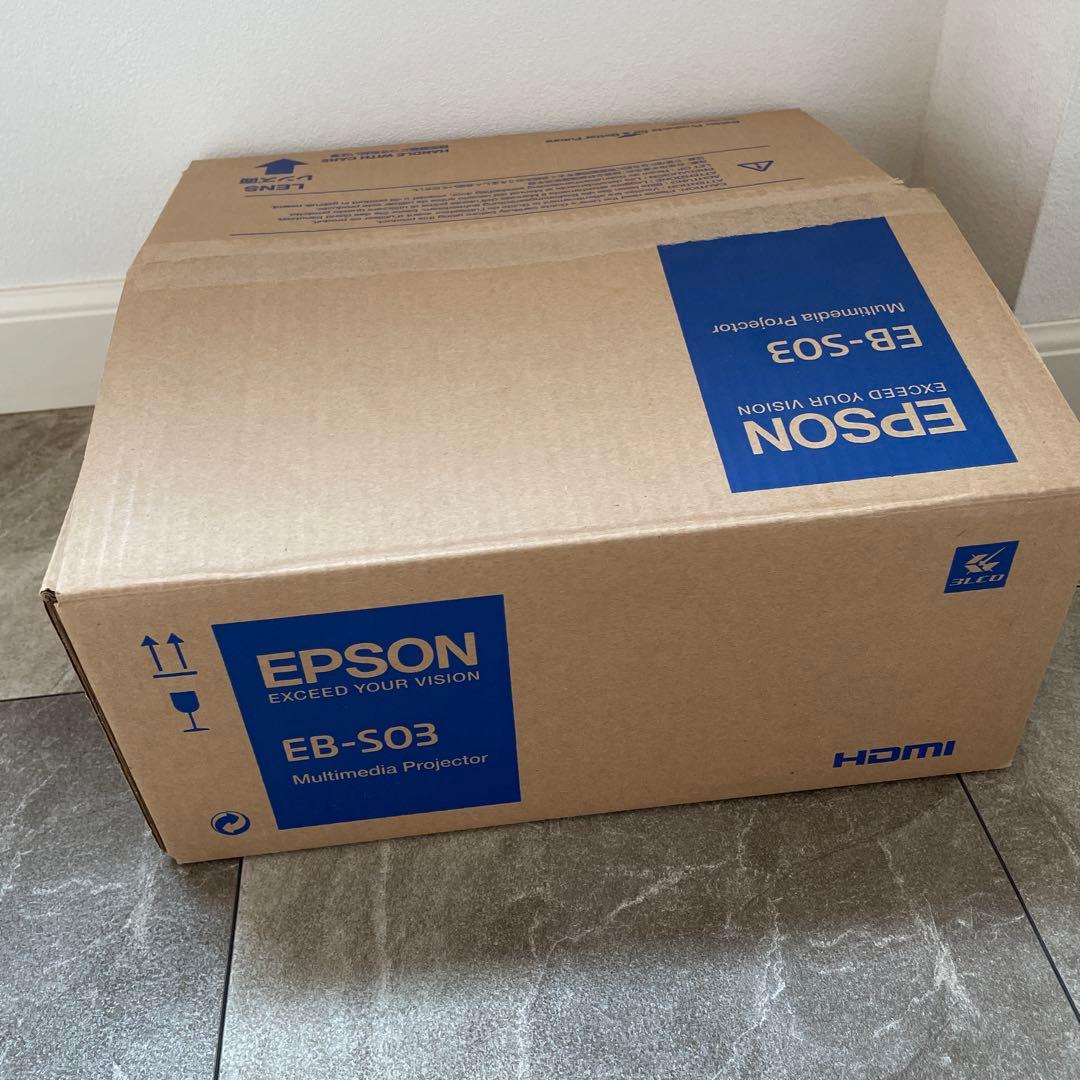 エプソン　プロジェクター　EB-S03 動作確認済み