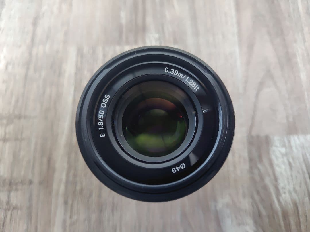 sony 50f1.8 単焦点レンズ