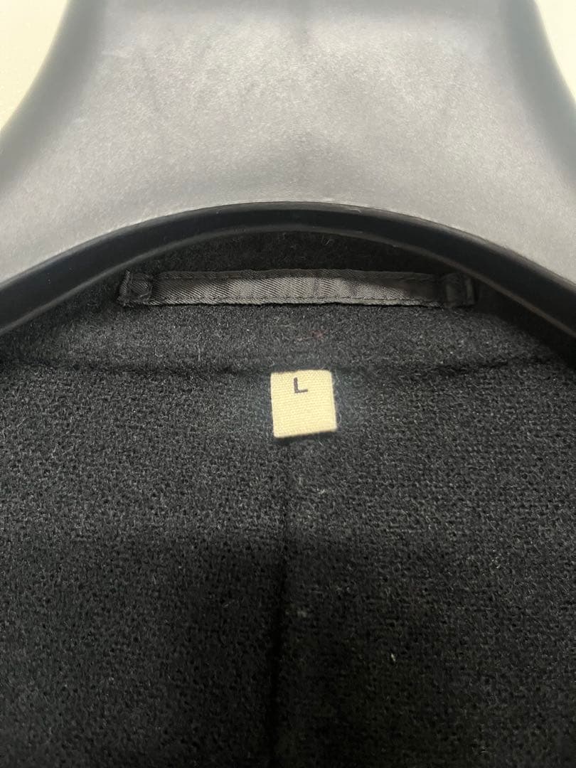MUJI labo カシミヤ混ジャケット 黒 L