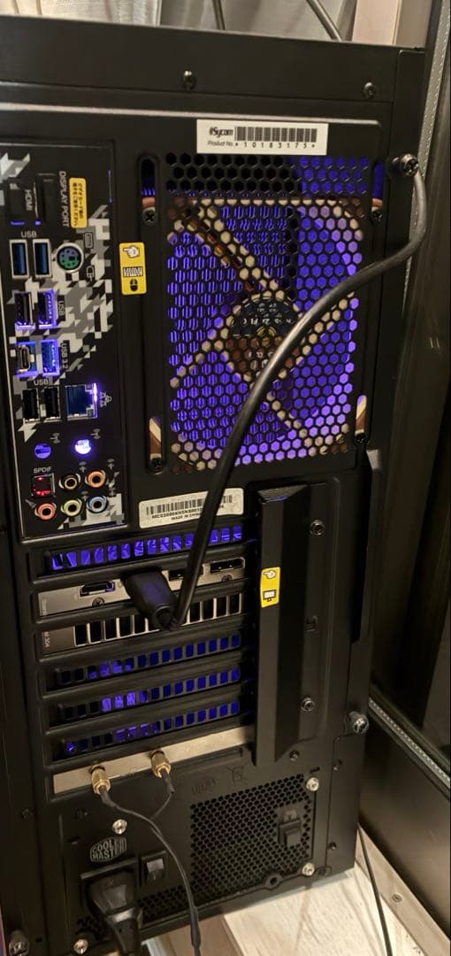 三ヶ月のみ使用sycom静音pc Silent-Master NEO B550A