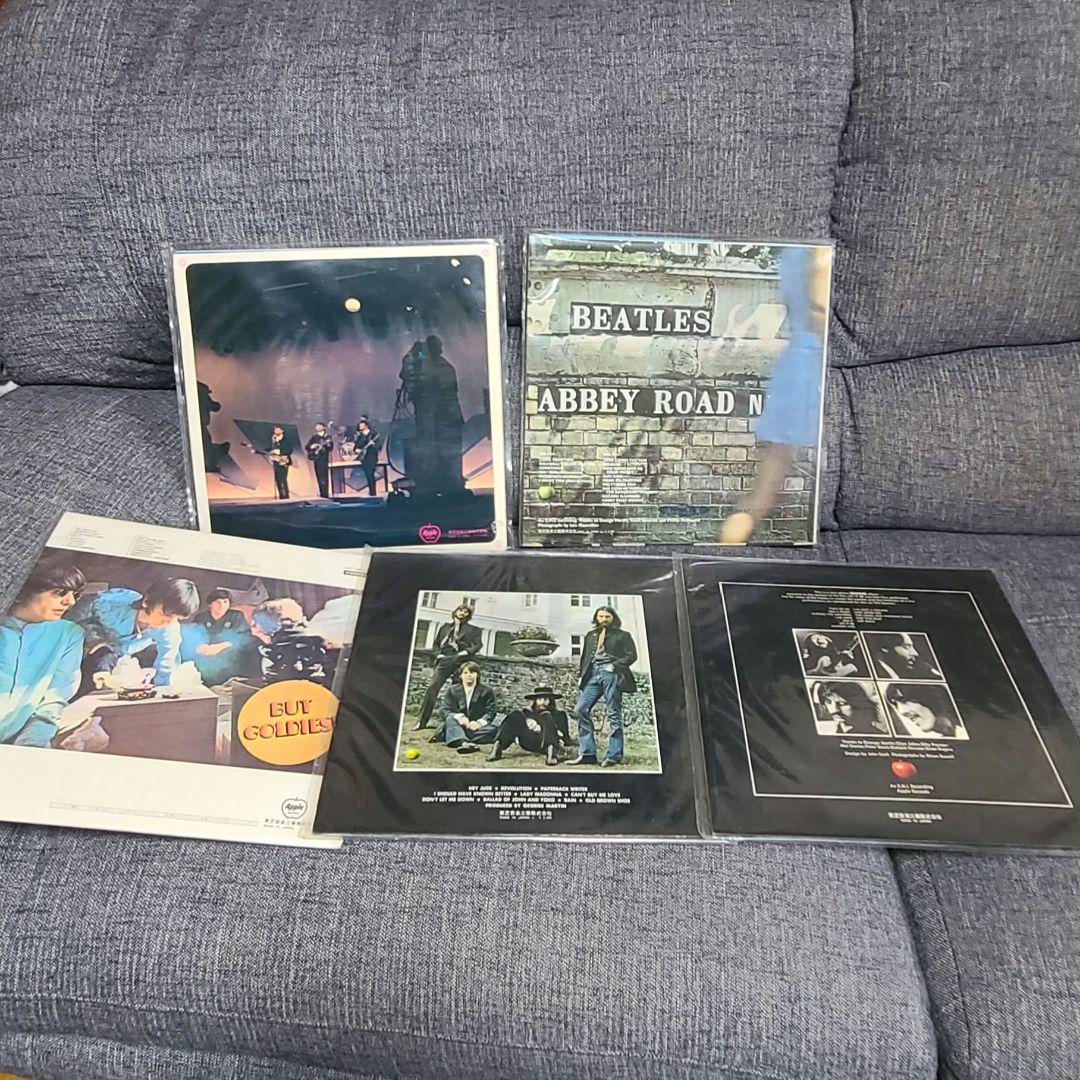ビートルズ　LPレコード　5枚セット