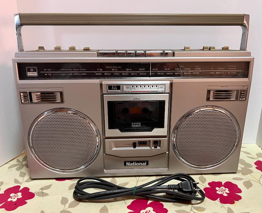 National 動作確認済み RX-5100 昭和レトロラジカセ AMFM