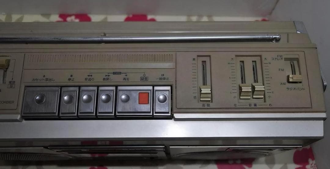 National 動作確認済み RX-5100 昭和レトロラジカセ AMFM