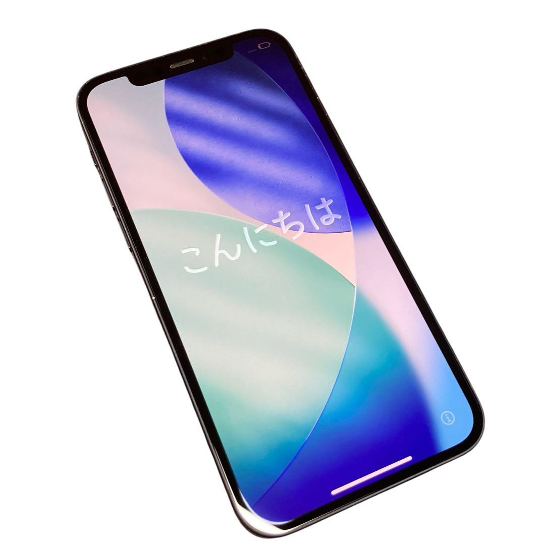 iPhone12 アイフォン 64GB BT82% SIMフリー初期化 ブラック