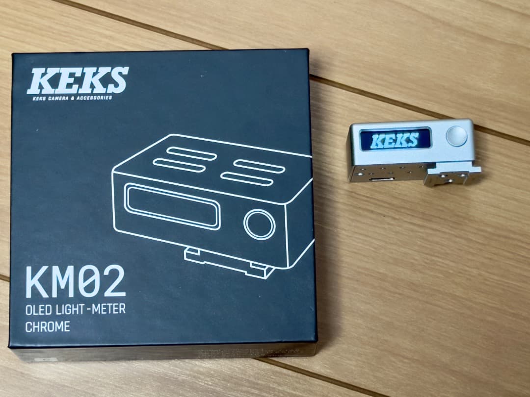 KEKS KM02 露出計 OLED LIGHT METER クローム