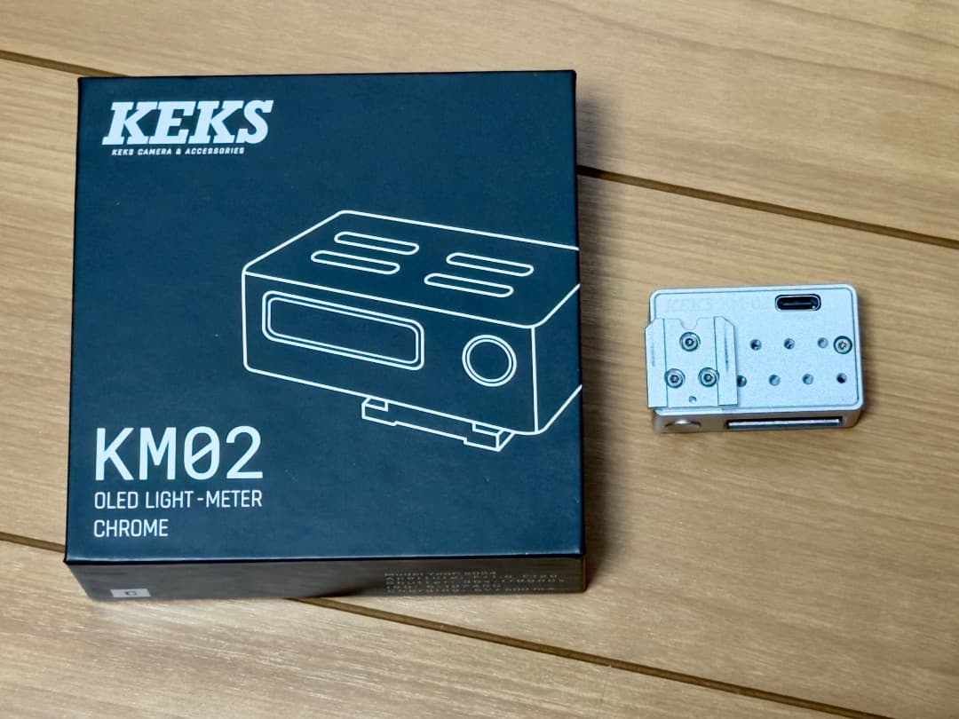 KEKS KM02 露出計 OLED LIGHT METER クローム