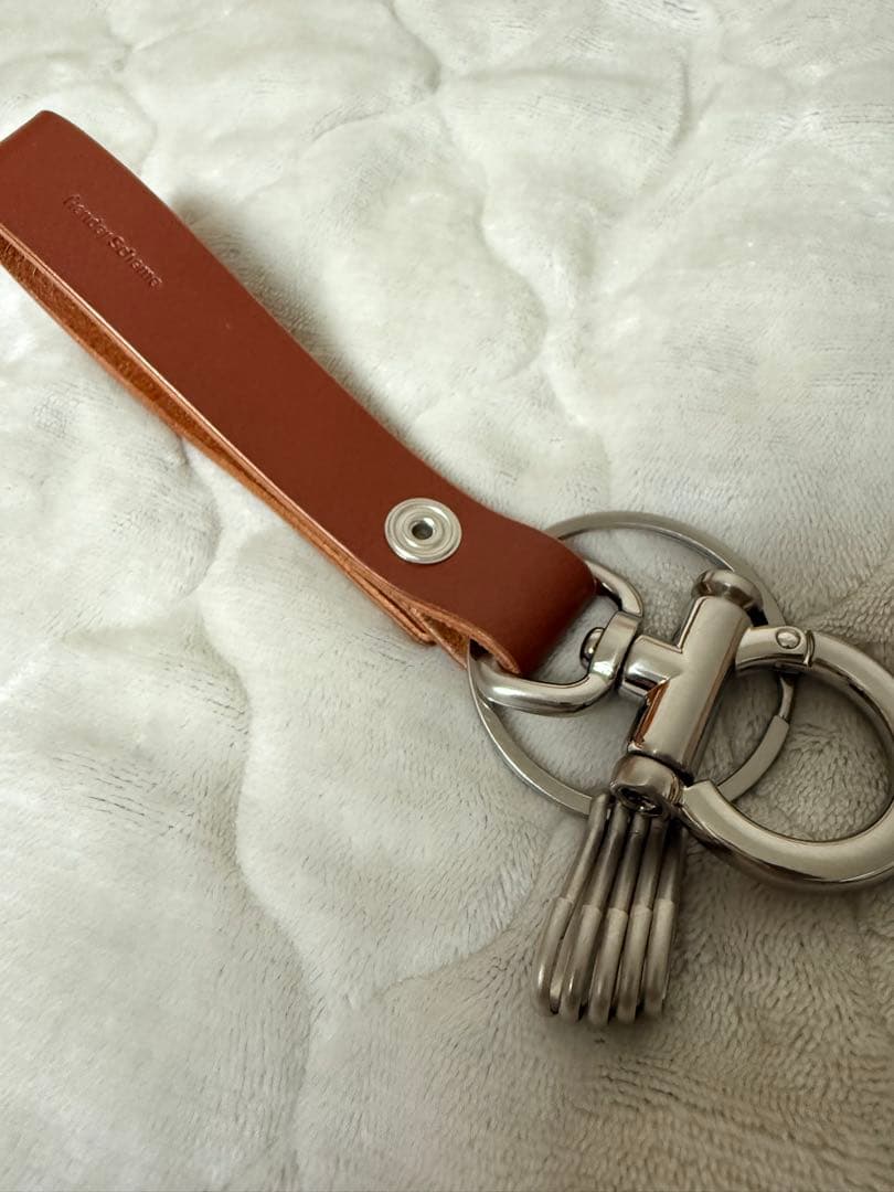 Hender Scheme Key Flock (Brown) キーホルダー