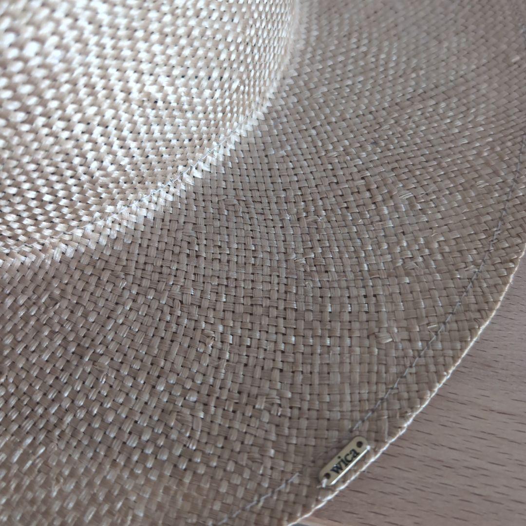 wicagrocery ウィカグロサリー ベージュ 麦わら帽子