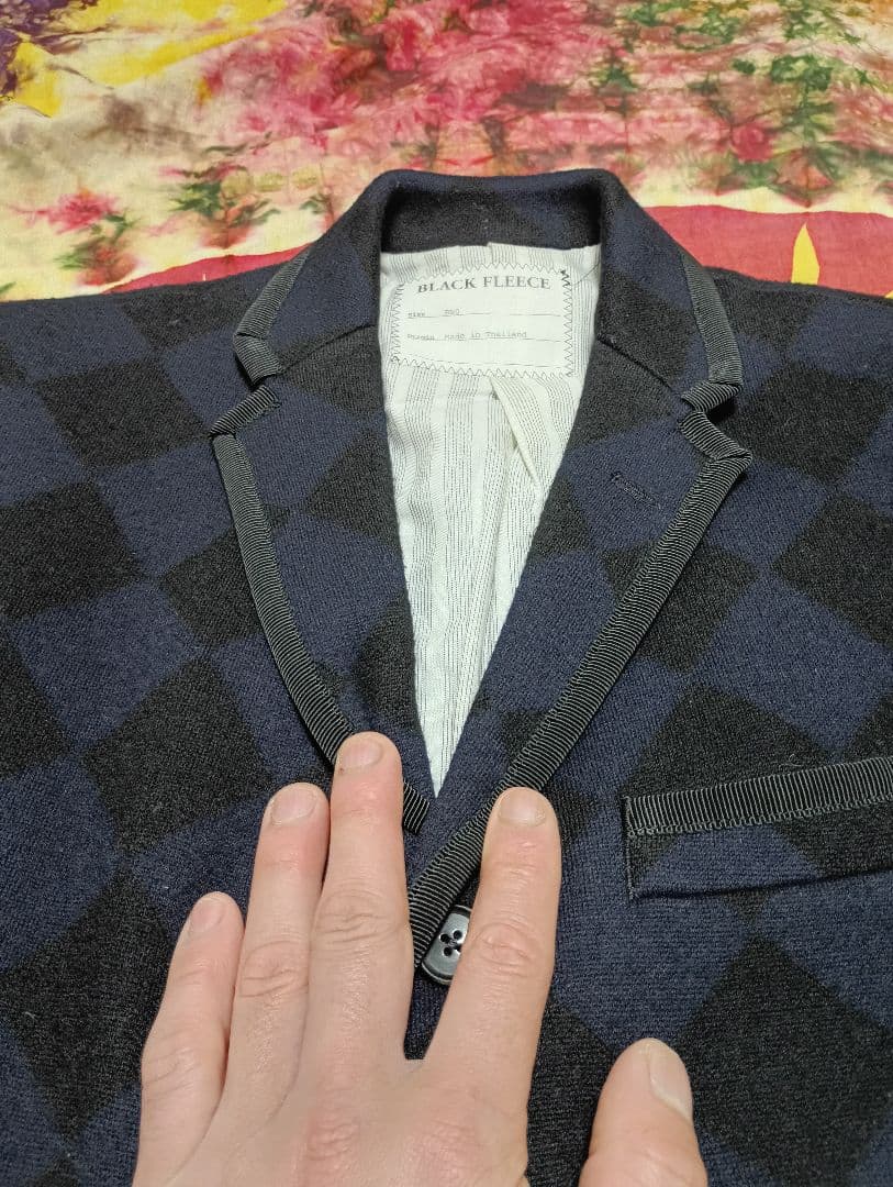 BLACK FLEECE ダークネイビー テーラードジャケット BB0