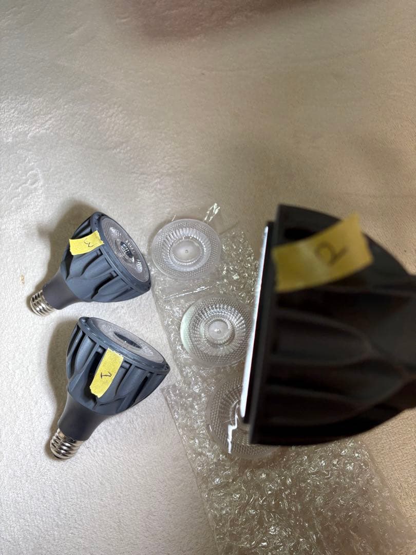 Helios Green ヘリオスグリーン　LED HG24ブラック　3ケセット