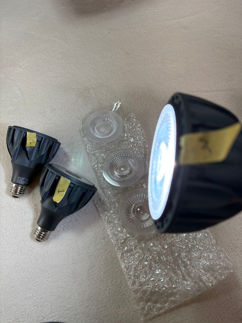 Helios Green ヘリオスグリーン　LED HG24ブラック　3ケセット