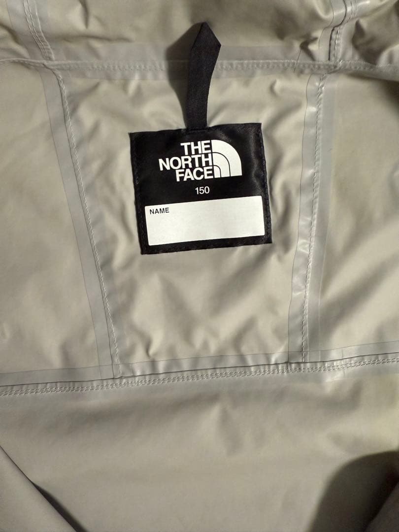 ノースフェイス　150 キッズ　レインウェアセット