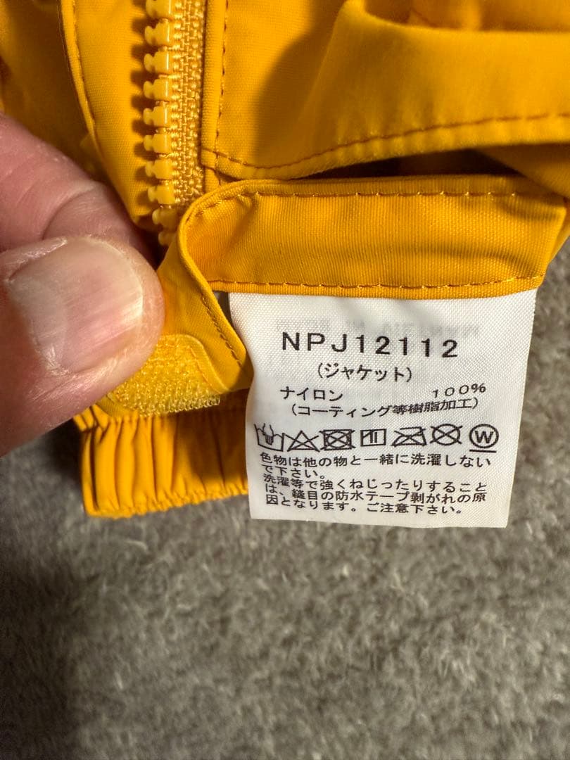 ノースフェイス　150 キッズ　レインウェアセット