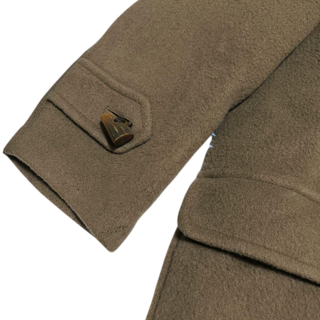 バーバリー　ダッフルコート ノバチェック 英国製　ヴィンテージ　ベージュ