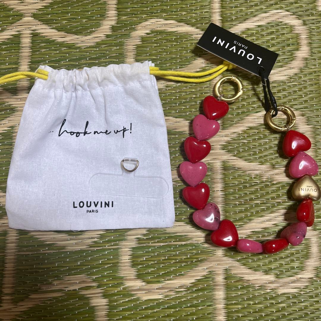 LOUVINI ルヴィニパリ　ハンドストラップ　スマホストラップ 7月31日まで