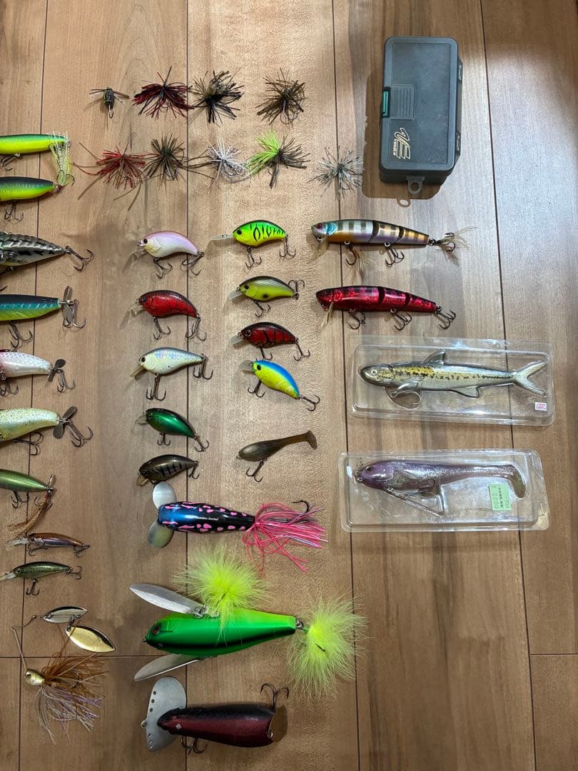 バス釣り引退セット　ルアー　ジグ