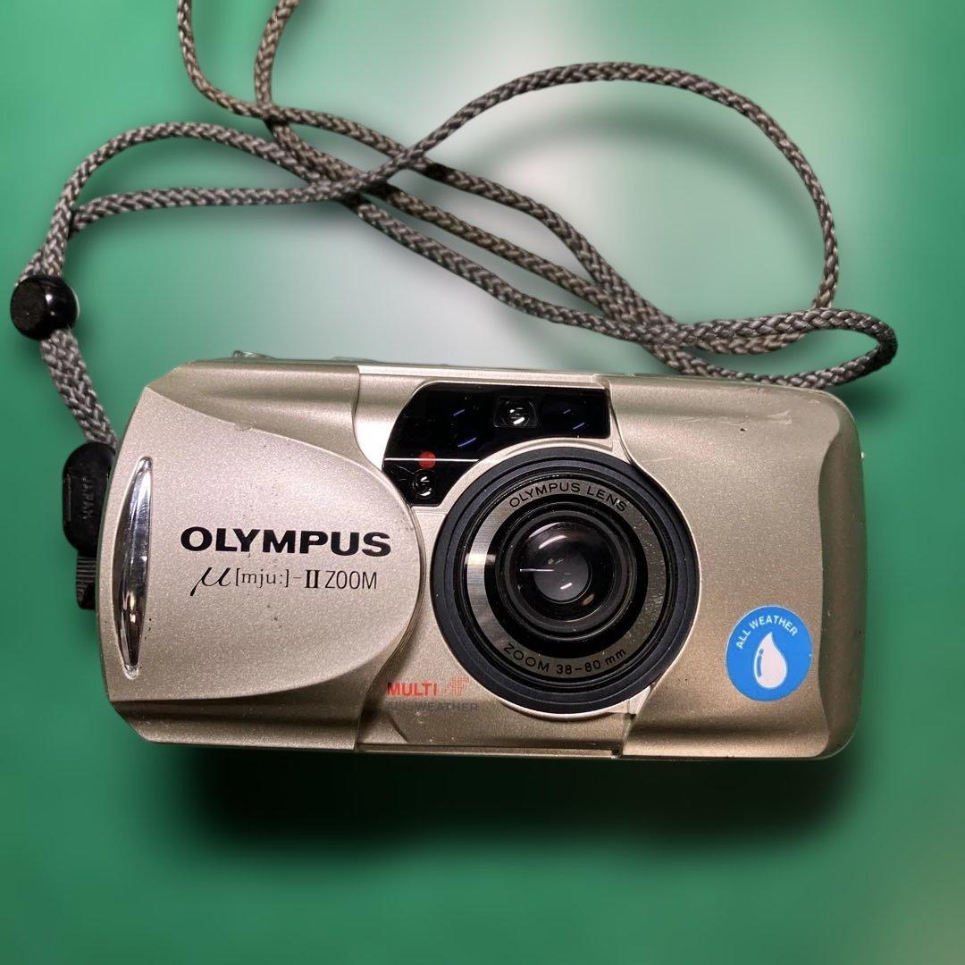H*G様 OLYMPUS μ[mju:]-II ZOOM コンパクトフィルムカメ