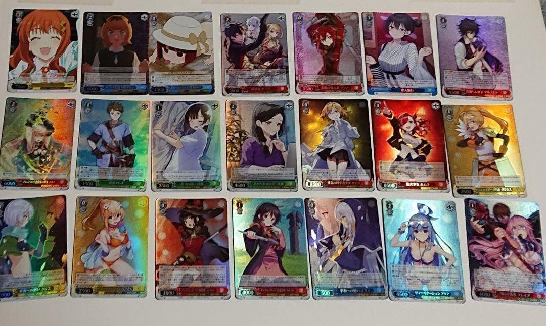 ヴァイスシュヴァルツ ヴァイス RRR SR まとめ売り 121枚