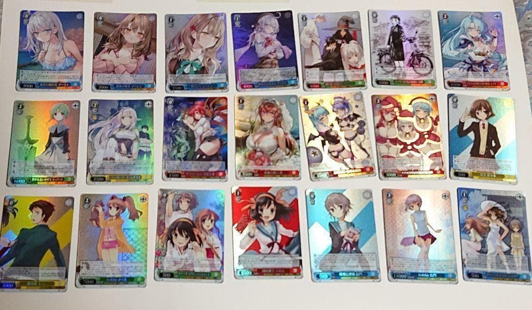 ヴァイスシュヴァルツ ヴァイス RRR SR まとめ売り 121枚