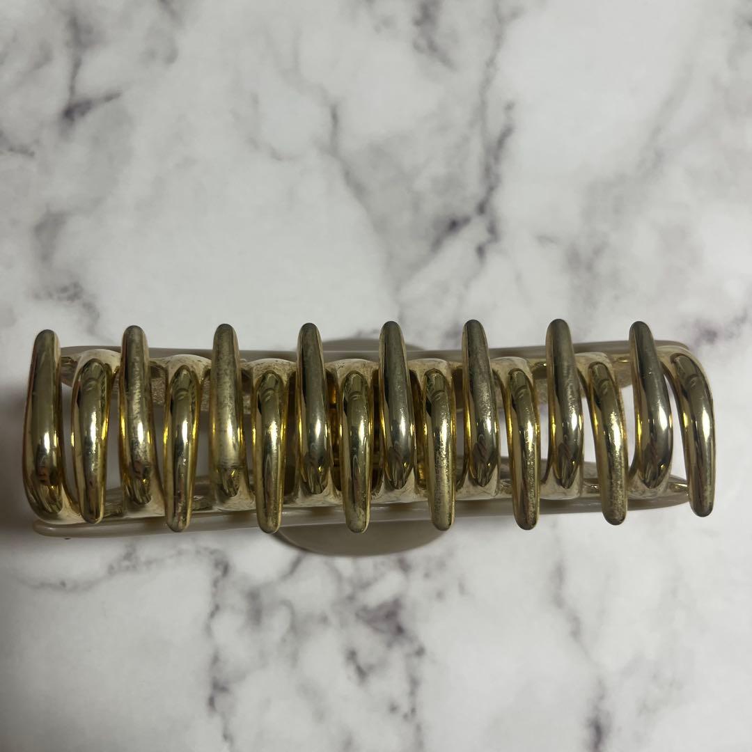 acca パールホワイト ヘアクリップ