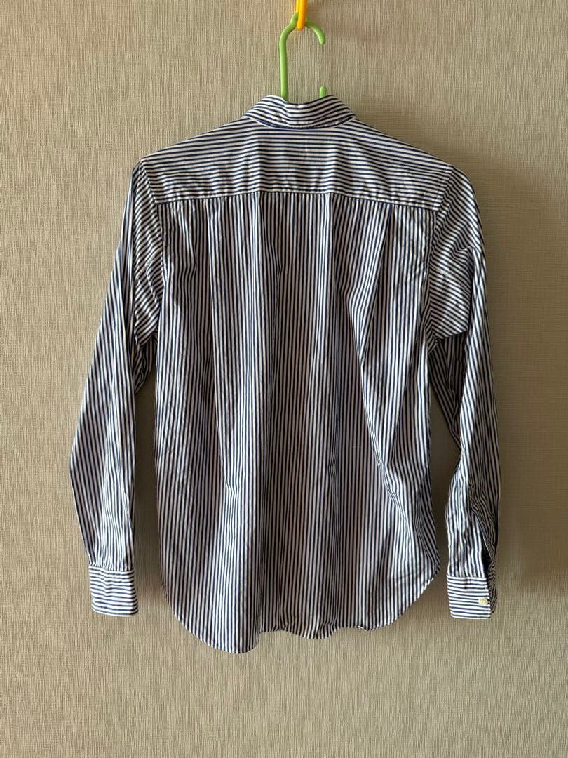 やや訳ありPLAY COMME des GARÇONS綿ストライプシャツXXS